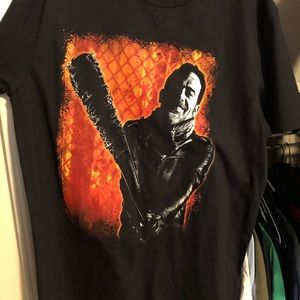NWT Walking Dead T-shirt w/ Negan and his bat.